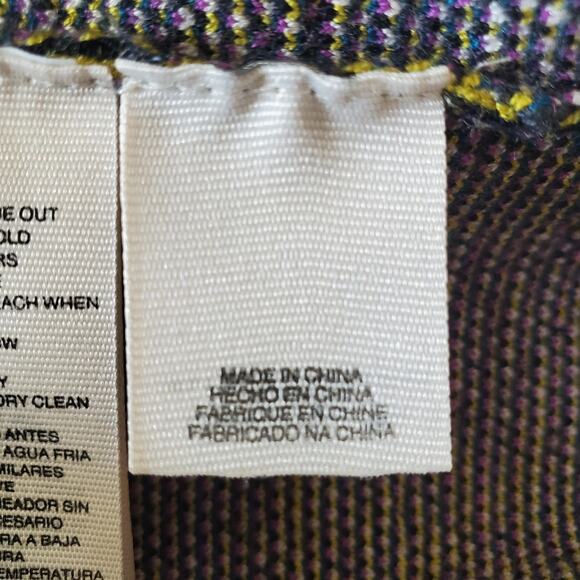 RACHEL Rachel Roy Multicolored Textured Pullover Crop Vest Size XS - Picture 8 of 8